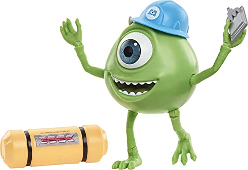 ​Pixar Interactables Mike Wazowski Talking Action Figure, 4-In Tall Posable Movie Character Toy, Interacts With Other Figures, Kids Gift Ages 3 Years & Older #TOP3