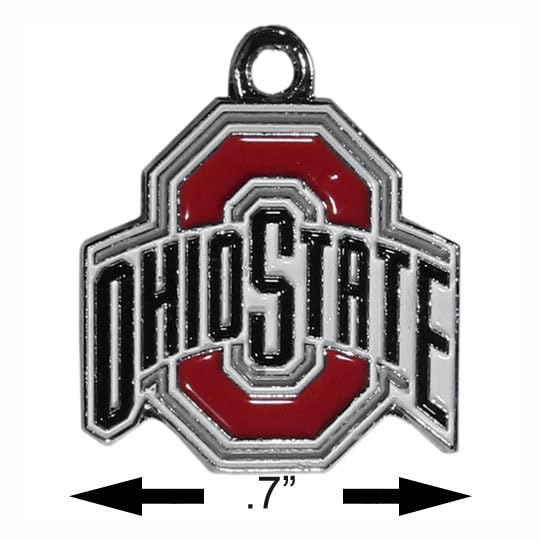 NCAA Siskiyou Sports Womens Ohio State Buckeyes Euro Bead Bracelet One Size Team Color by Siskiyou Sports - Image 4