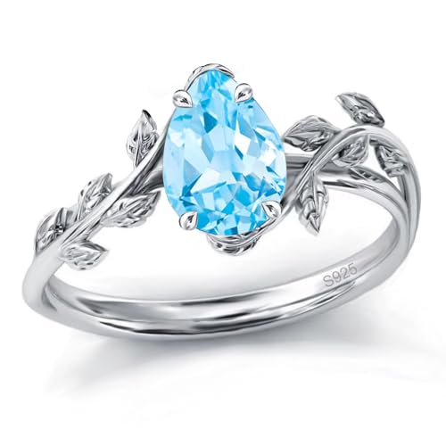 Natural Moss Agate Ring 925 Sterling Silver Opal Birthstone Ring ...