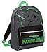 The Mandalorian Sac à dos Grogu pour adultes, adolescents, enfants, bébés, Yoda Sac à dos de voyage, de sport, gris/noir, Taille unique, Sac à dos