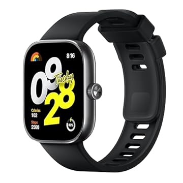 Smartwatch Xiaomi Redmi Watch 4 Hyper OS M2315W1 Obsidian Black BHR7854GL (Versão Global)