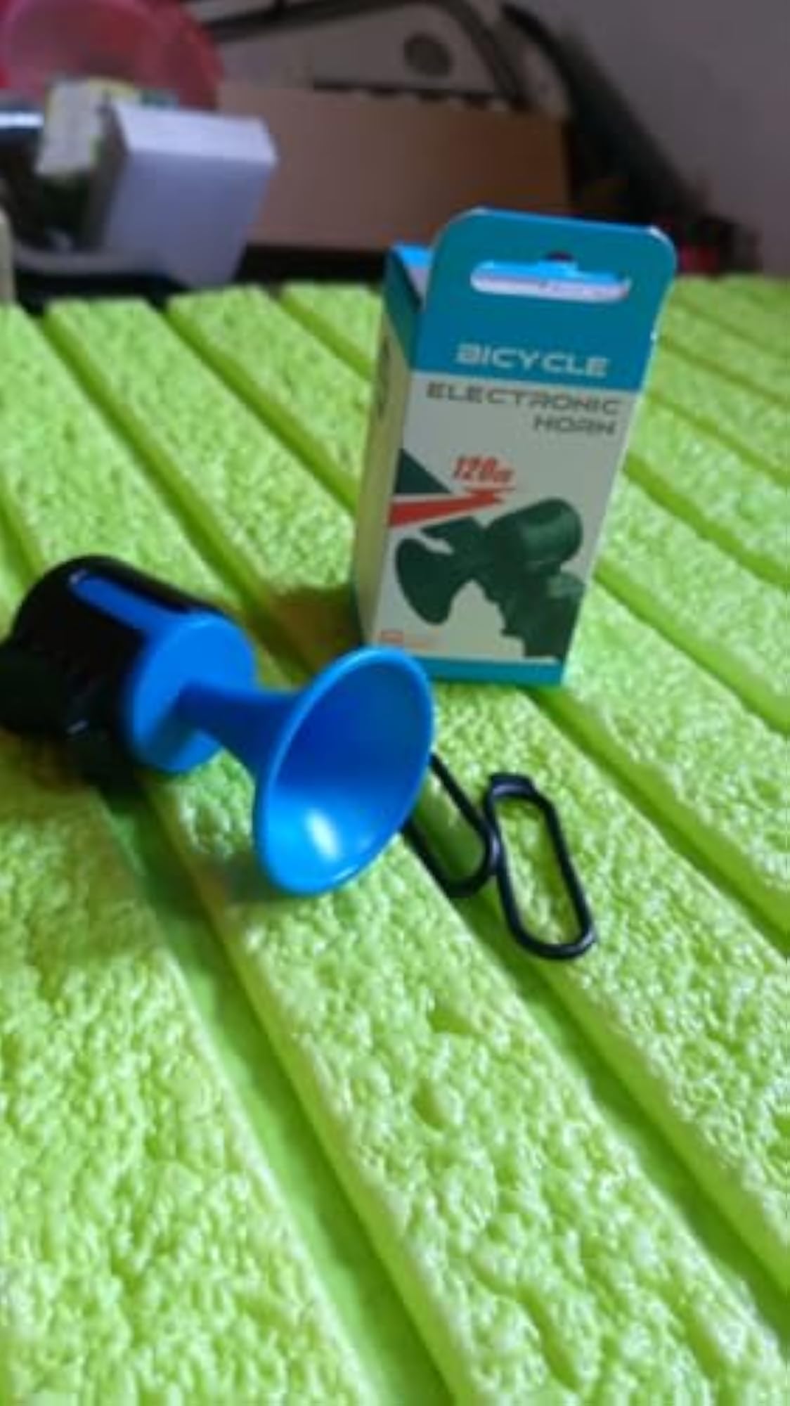 Loud Bicycle Air Horn, 120dB Electronic Bell with Waterproof Design
