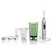 Water Flosser with 3 Attachment Tips for Home, Oral Irrigator for Braces and Pulsating Floss with a Water Cup Reservoir and Tongue Cleaner - JP50 Home - Jetpik