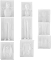 Vista 1 de Pastel con forma de gente, 3D, reutilizable, para personas y mujeres, para tartas de azúcar, pastelería, fondant, decoración de Sugarcraft, juego