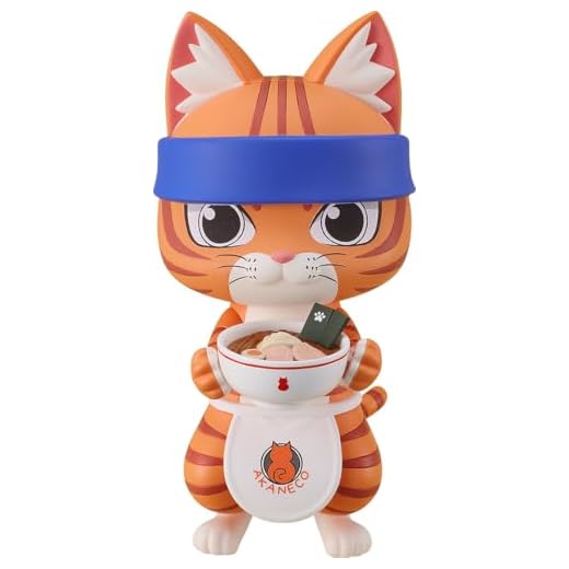 Red Cat Ramen Nendoroid Actionfigur Bunzo 10 cm