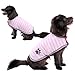 Queenmore Cold Weather Dog Coats Loft Reversible Winter Fleece Dog Vest Waterproof Pet Jacket Available in Extra Small, Small, Medium, Large Extra Large Sizes