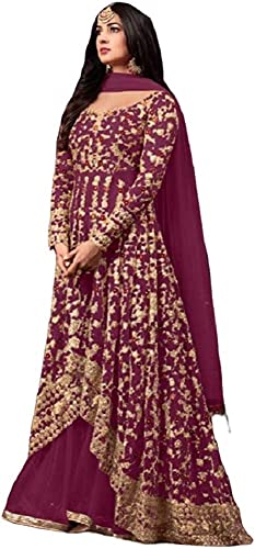 Indian Pakistani Ready to Wear Style Embroidered Salwar Kameez Salwar Suit for Women