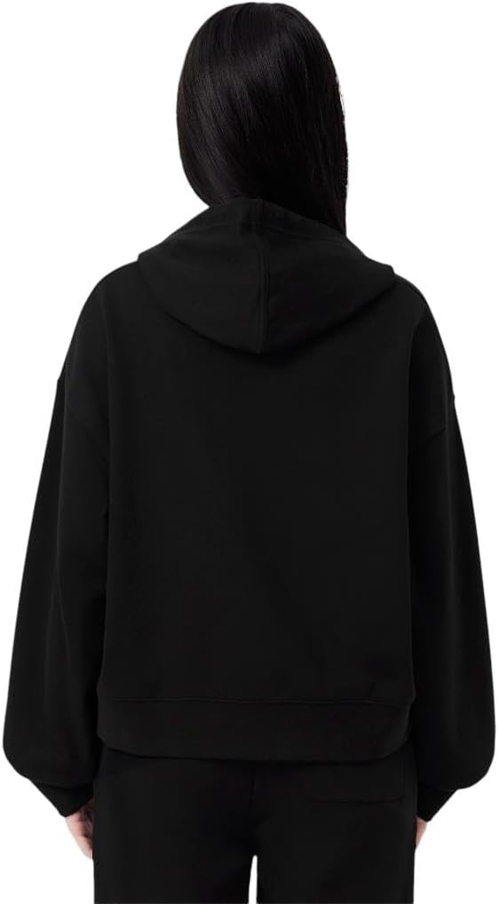 Lacoste womens Oversized Logo Hoodie - Image 4