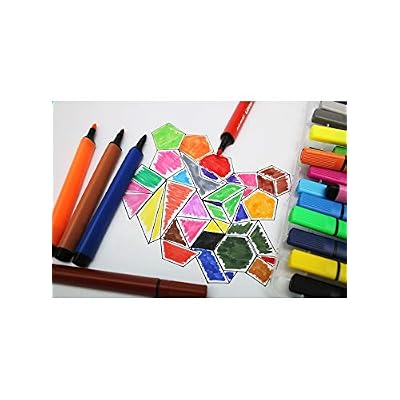 Mont Marte Markers Art Markers Set Drawing Pens Set, Great for Notebook Sketch Book Coloring Book, 24 Picecs