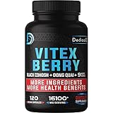 DEDICAD 12in1 Vitex Chasteberry Supplement for Women - Equivalent to 16100mg - Support Immune & Over