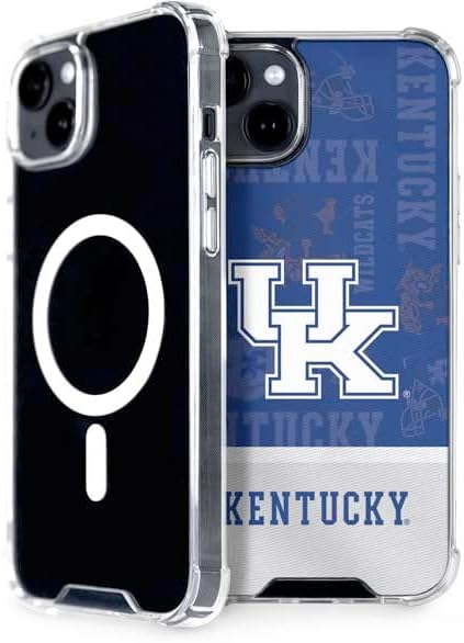 Skinit Phone Case Compatible with MagSafe iPhone 15 - Officially Licensed University of Kentucky University of Kentucky Wildcats Design