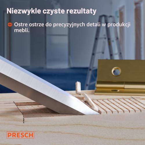 Presch Dłuto do drewna 20mm - Idealne do natychmiastowego użycia - Dla profesjonalistów z kątem 25° - Metalowa nasadka udarowa - Ergonomiczny uchwyt