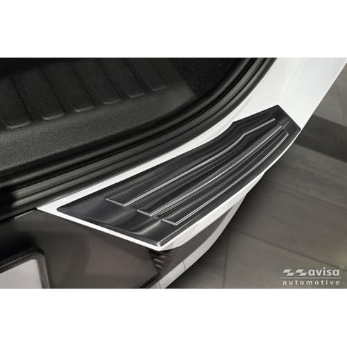 Protection seuil arrière inox noir Ford Explorer EV 2024 accessoire
