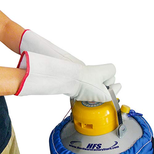 (45cm ) - HFS (R) Cryogenic Gloves LN2 Protective Gloves Liquid Nitrogen Low Tempt (45cm )