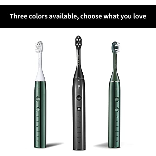Flexforce Rotating Electric Toothbrush Replacement Heads, Sensitive Gums, Control Plaque, Clean Teeth (8 Tufts Of Brush Heads, 4 Pack, Green) #TOP7