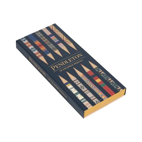 Lápices de colores Chronicle Books Pendleton miniatura 5