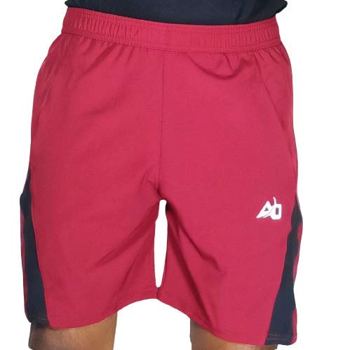 AD Sports WEAR Men's Regular Fit Sports Shorts | Imported NS Lycra Short (M, Black)