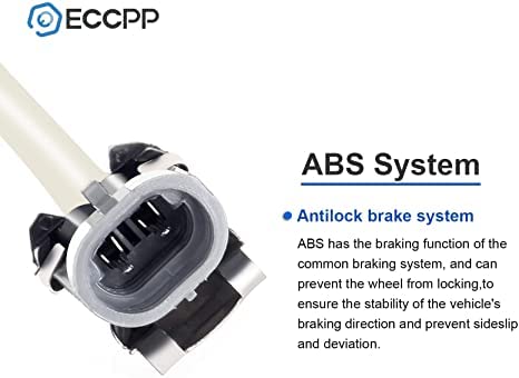 Eccpp 513121 Wheel Bearing Hub Front Wheel Hub And Bearing Assembly Front/Rear 5 Lugs With Abs For Buick Cadillac Chevy Pontiac Oldsmobile #TOP4