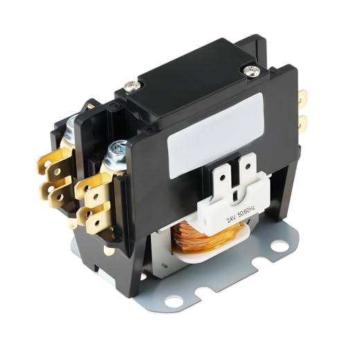 LT Easiyl AC Contactor 25A 24V AC 1 Pole DP1P25A24V for Air Conditioner Compressor Fan Motor Control