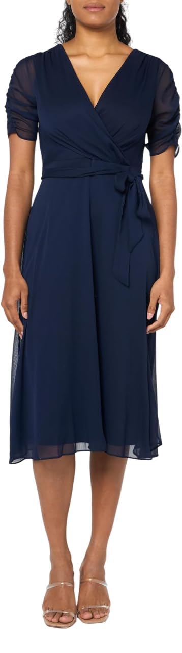 

                                                    DKNY Women's Dresses Dress, Navy, 6