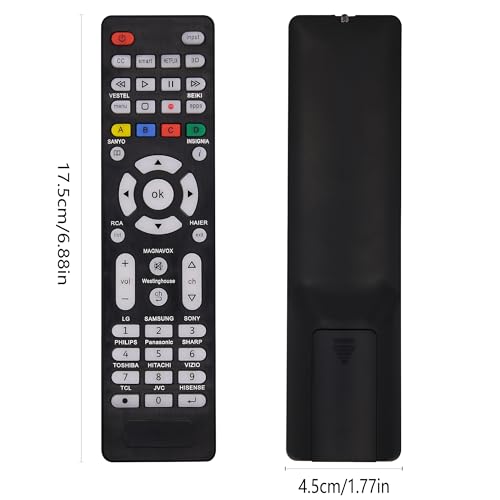 Njalnkhm Backlit Universal Tv Remote Control For Samsung,Lg, Sony, Sharp, Vizio, Philips, Toshiba, Hitachi, Sanyo, Jvc thumb #6