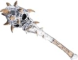 Evike Foam Blaster Replica PU Foam Prop Equips for Cosplay & LARP (Model: Demon Skull Spiked Mace)