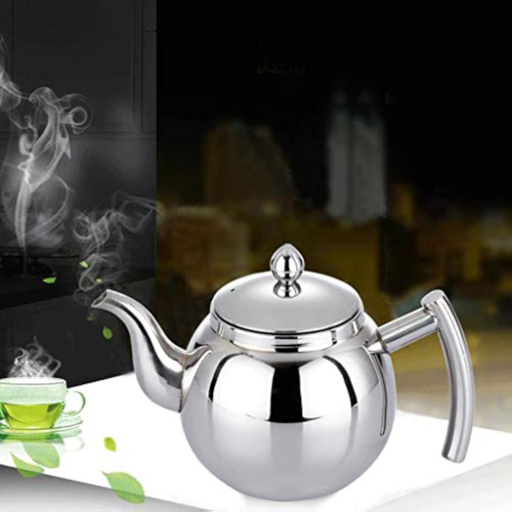 1050ML Kettle for Coffee and Tea, Durable Design