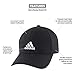 adidas Men's Rucker Stretch FIT, Black/White, Large-X-Large