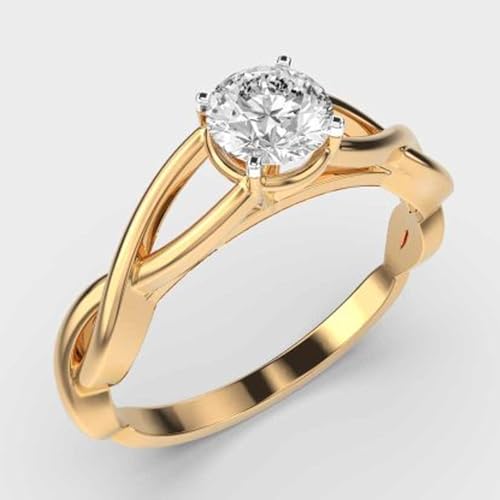 Bague solitaire moissanite argent 925 pour briller sans compromis