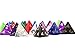 25 Count Assorted Pack of 4 Sided Dice - Multi Colored Assortment of D4 Polyhedral Dice
