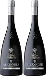 Alexander Grappa Selezione Monovarietale Prosecco 38% - 700ml (Confezione da 2)