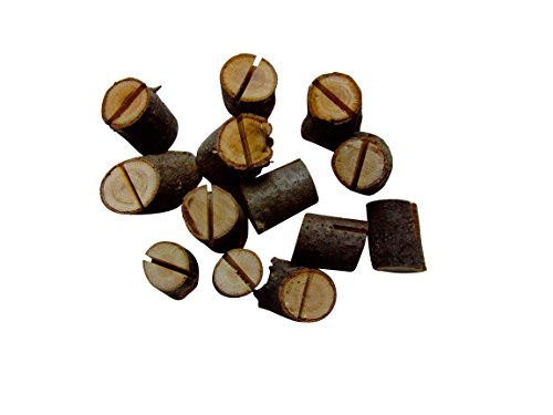 LeafTechUSA Rustic Natural Place Card Holders (Pack of 12)