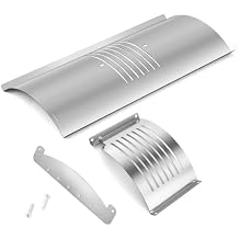 Flame Broiler Kit Heat Deflector PB1100PS1 Replacement Parts for Pit Boss Flame Broiler Slide Cover Bottom Pro Series 1100 PB1000XLW1 Austin XL PB1000T2 1100PS1 PB1000XL PB1100 Pitboss Broiler Plate