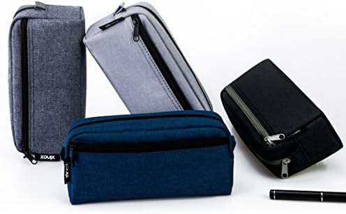 Big Capacity Pencil Case Stationery Pouch,Multi-Colored Pen Pouch,Cosmetic Pouch Bag, Pen Bag with Zipper Bag for Boy Girl