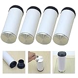 * Super belastbar: moderne und einfache weiße Möbelfüße, leichte und luxuriöse Textur, können Ihren Speisegeschmack verbessern und bis zu 400 kg tragen.