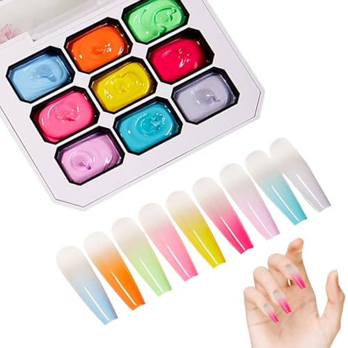Malgel para dibujo de uñas artísticas DIY que crea degradados perfectos en la manicura diaria