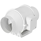 Inklusive Montage- Material Rohrventilator Rohrlüfter 100mm