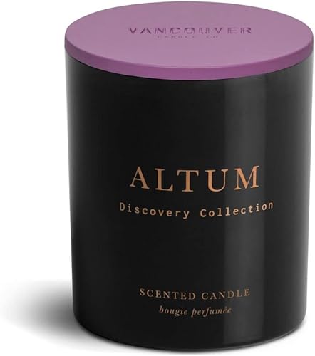 Miniatura 3 de Vancouver Candle Co. Altum Discovery Candle - Vela de aromaterapia de cera de soja no tóxica, hecha a mano con aceite esencial natural, aroma