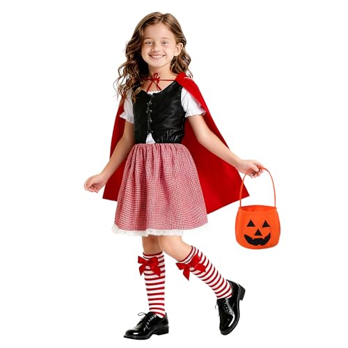 Disfraz Completo Caperucita Roja Niñas Talla Large-130 miniatura 2