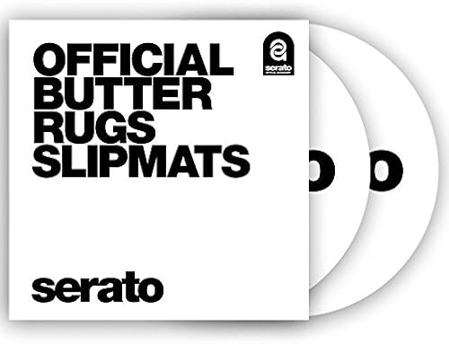 Serato osa-sm-wht-br 30 5A Butter Teppich Slipmats weiAY Paar Serato osa-sm-wht-br 30 5A Butter Teppich Slipmats weiAY Paar