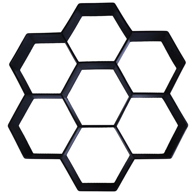 Paving Mould Garden Walk Pavement Mold DIY Manually Paving Cement Brick Stone Road Concrete Molds Path Maker Reusable DIY Manually Paving