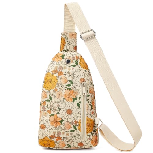 Image of Banelu Small Sling Backpack Crossbody Bags for Women Men, Sling Bag Cross Body Bag Fanny Packs Crossbody Purses