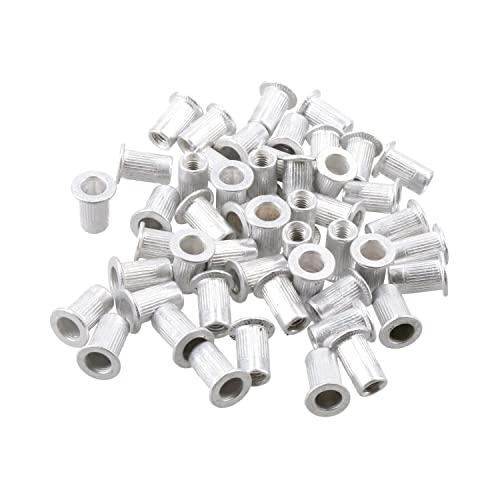 Image of M3 3mm Alu Nut Serts Riveting Nuts Rivet Threaded Inserts Blindnut Rivnut 50pc