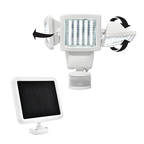 Sunforce 82153 Solar Motion-activated Triple Head 150-led Light, 1000 Lumen thumbnail 2