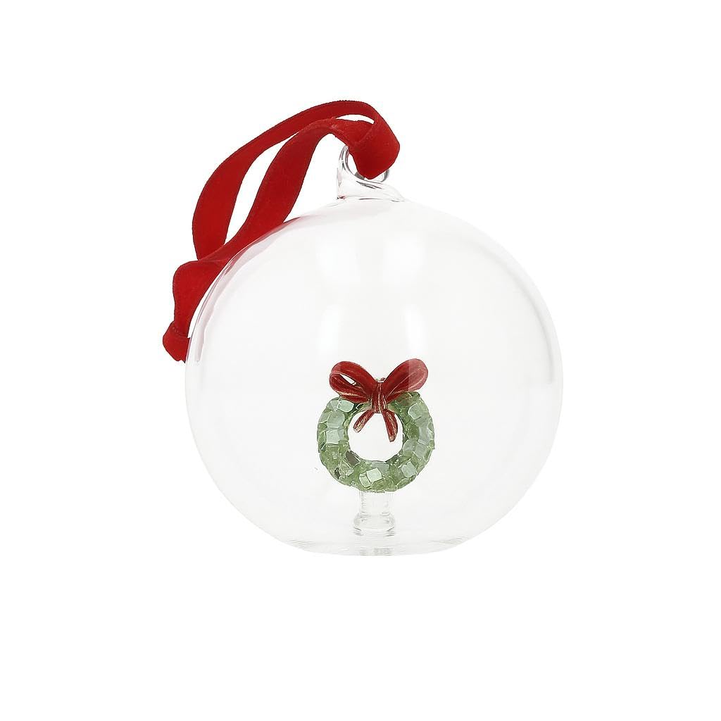 Guirnalda interior de cristal borosilicato para crear un ambiente acogedor en tu salón navideño