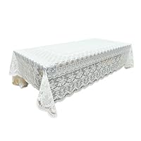 Amazon｜日本製 撥水加工 ジャガードレース テーブルクロス (140×220cm