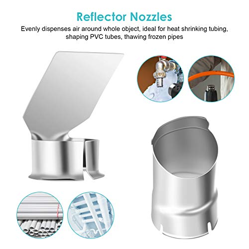 Image of 35-40mm Heat Gun Nozzles Kit Stainless Steel 7pcs Resistance Soldering Station Repair Tool Accessory, Kelepuzux1e8yg4k