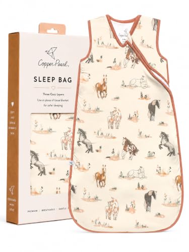 Copper Pearl Baby Sleep Sack, Montana - 1.7 TOG All-Season Wearable Blanket for 18-24 Months, Sleeveless Sleep Sack for Baby Boy or Girl