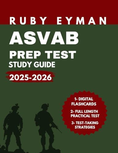 ASVAB PREP TEST STUDY GUIDE 2025-2026: Strategies, Practice Tests, and ...