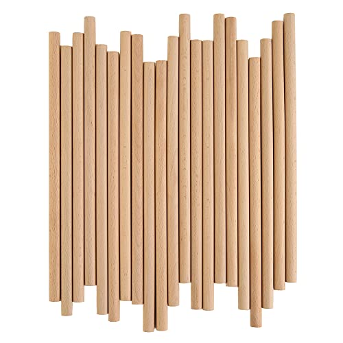 60 Pcs Rhythm Sticks For Kids Bulk, Wood Music Lummi Sticks #TOP14